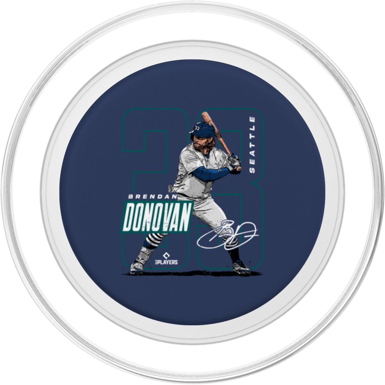 Brendan Donovan | Seattle Baseball Players | MLBBRD202M PopSockets PopGrip for MagSafe