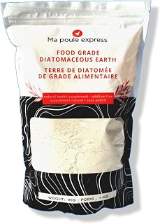 Food Grade DIATOMACEOUS Earth - 1 Kg (2.2 lb)