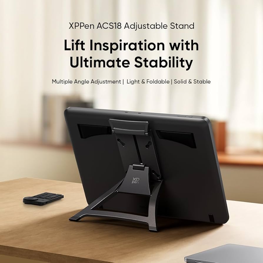 Huion Drawing Tablet XPPen For Desk,Silver Portable Holder For