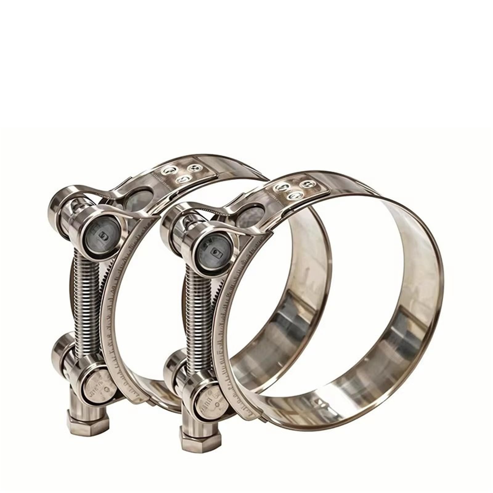 Band clamps 1pcs 304 Stainless Steel Powerful Hose Clamp Exhaust Air Water Pipes Durable Sealing Strength Repair Welding Tools(214-226mm)
