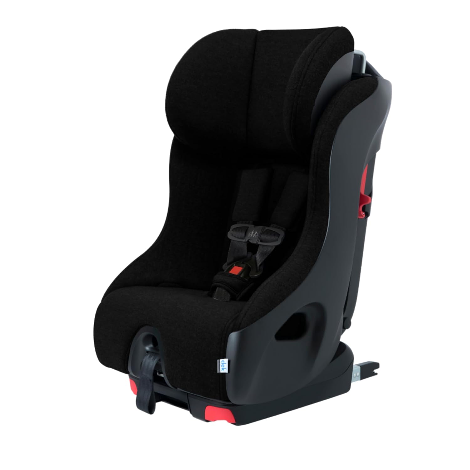 Clek Foonf Convertible Car Seat with Rigid Latch System, Crumple Zone Safety System, Adjustable Headrest, Reclining Design, and Anti-Rebound Bar (Carbon Flame Retardant Free)
