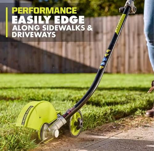 RY40ST01K-RYEDG Fits For RYOBI 40V 15 in. Expand-It Cordless Battery Attachment Capable String Trimmer & Edger with 4.0 Ah Battery and Charger