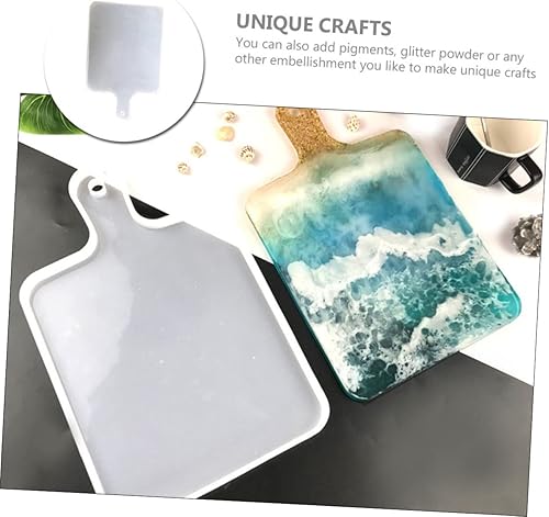 Miniatura 5 de Anneome Molde para tabla de cortar, espejo, decoración de pared, tablero de charcutería, molde de bandeja de joyería de silicona, moldes de silicona