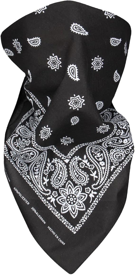 Levis All-Gender Multi-Purpose Bandana Gift Set Headband, Wrap, Face & Neck Coverage