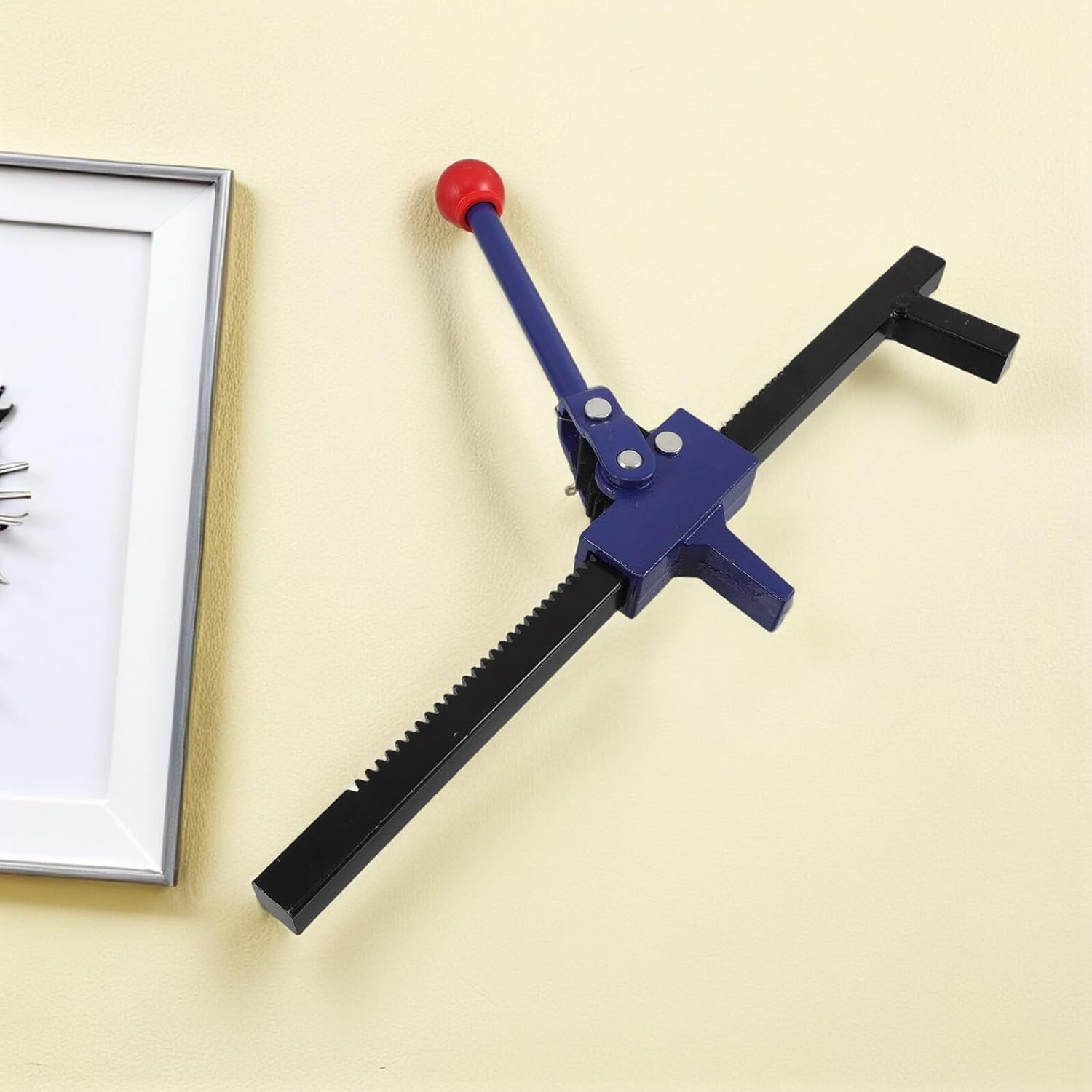 Mobestech Manual Tire Spreader and Bead Breaker Tool Heavy-Duty Steel Construction Extended Length for Car Truck ATV and Motorcycle Tire Repair and Maintenance