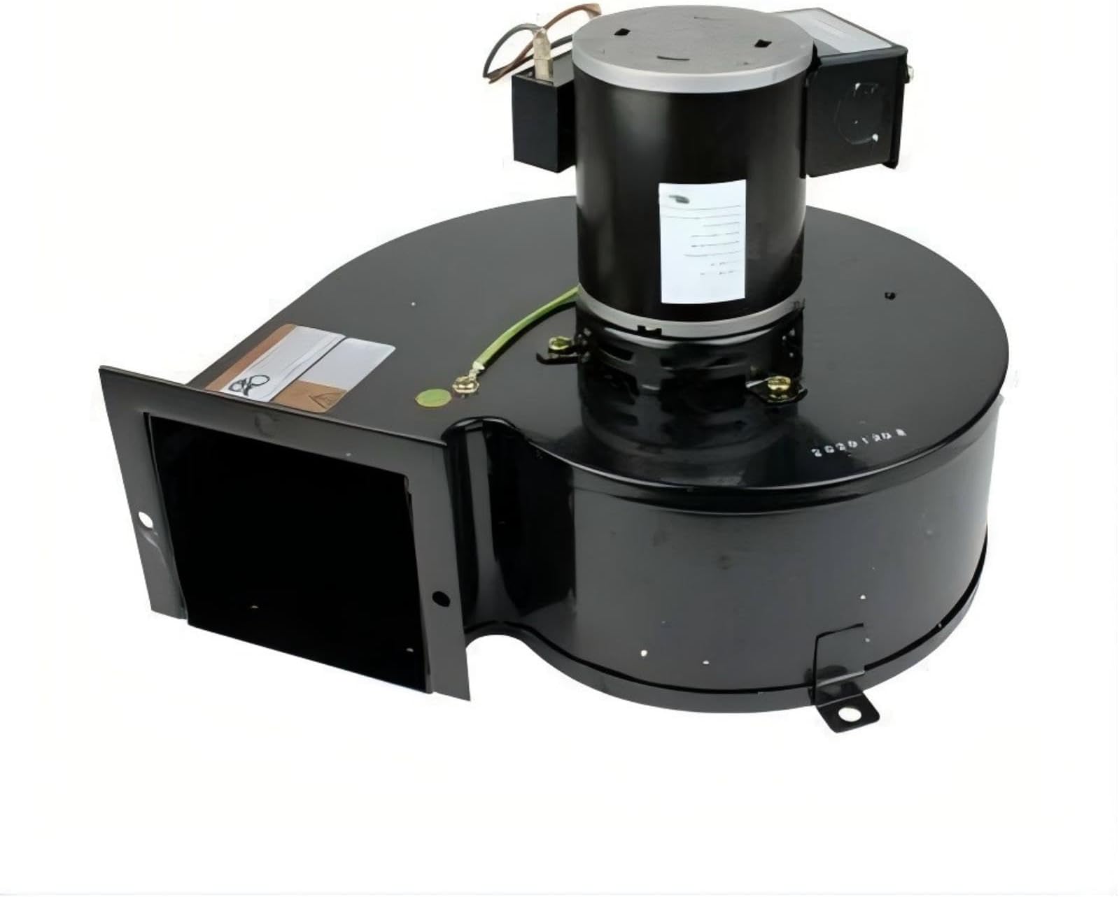 1TDV4 HVAC Draft Inducer High Temperature Blower - for FASCO HVAC Blower Motor Replacement 7090-2379 7064-1678 - 310 CFM 1650 RPM 115 Volt Automatic Overload Protection Overall Height: 11-1/8 in