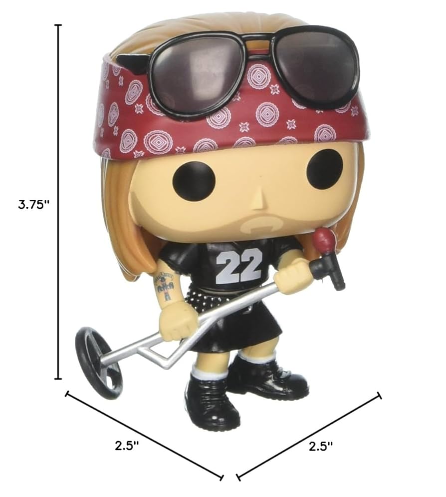 Funko POP！GUNS N' ROSES AXL ROSE フィギュア Amazon.com: Funko Pop! Rocks: Guns and Roses - Axel Rose