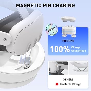 Charging Dock Compatible with Meta Quest 3 (Without Charger)