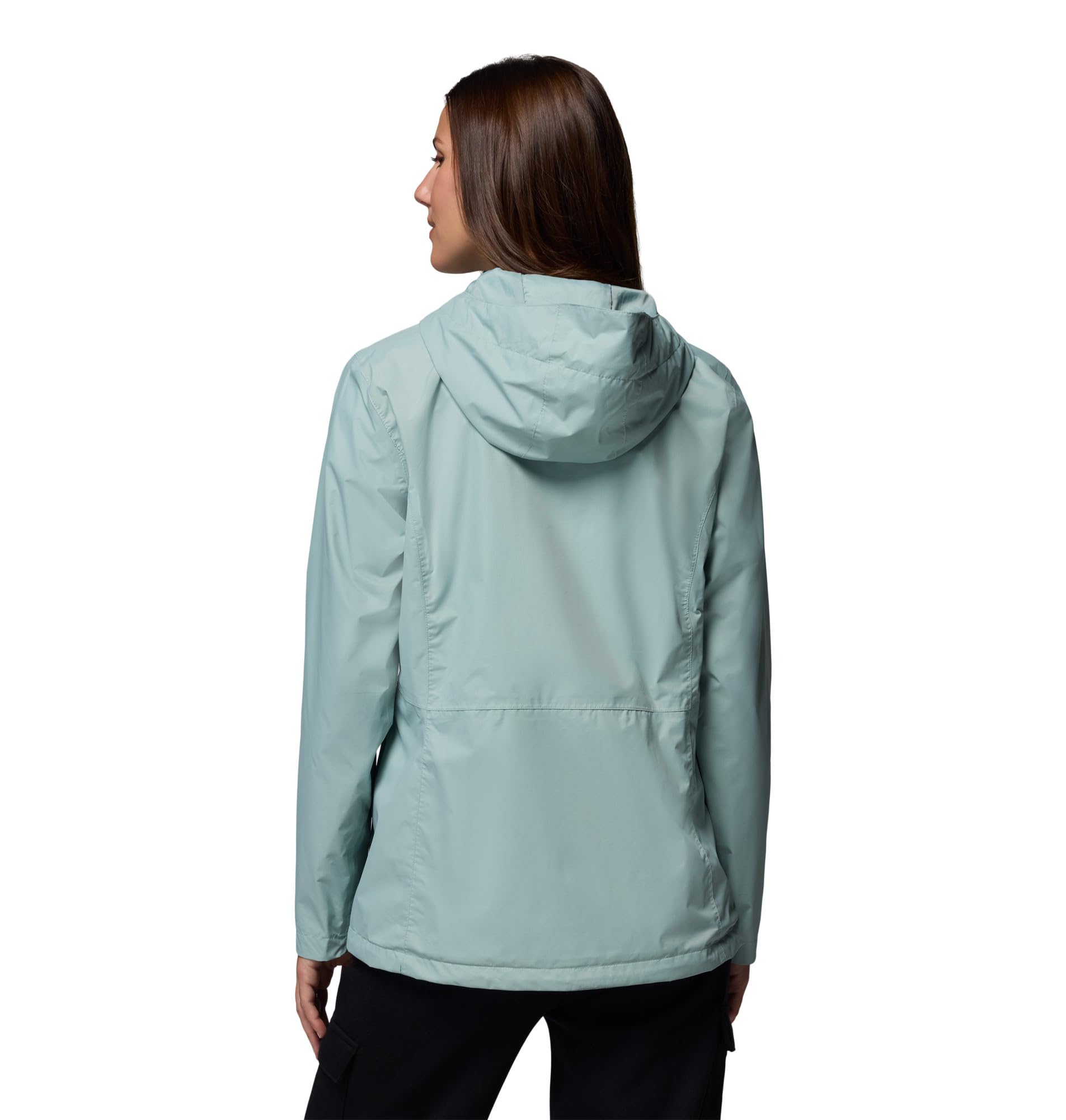 Columbia Damska kurtka Pouring Adventure 3, wodoodporna, niebieska, XL
