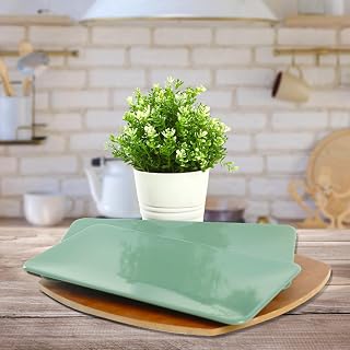Keramika Yeşil Siera Kayık Tabak 33 Cm 2 Adet