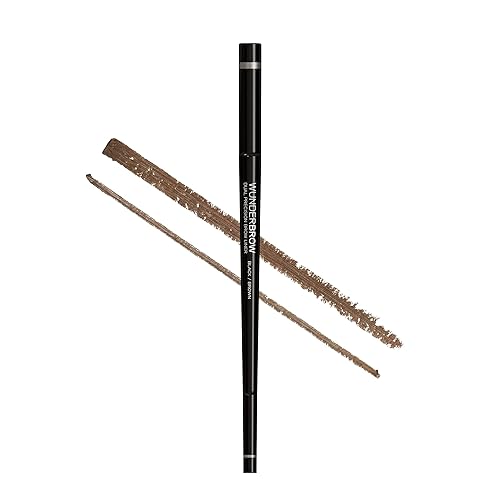 Miniatura 7 de WUNDER2 - Lápiz delineador de cejas de doble precisión con punta en ángulo y punta ultra fina, doble precisión para cejas maquillaje de cejas, color