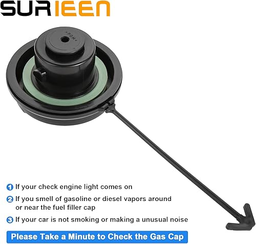 Miniatura 5 de Tapa de gasolina GT279 10372867, tapa de gasolina del tanque de combustible compatible con Buick Chevy Pontiac, Regal 1997-2004, Impala 2000-2005,