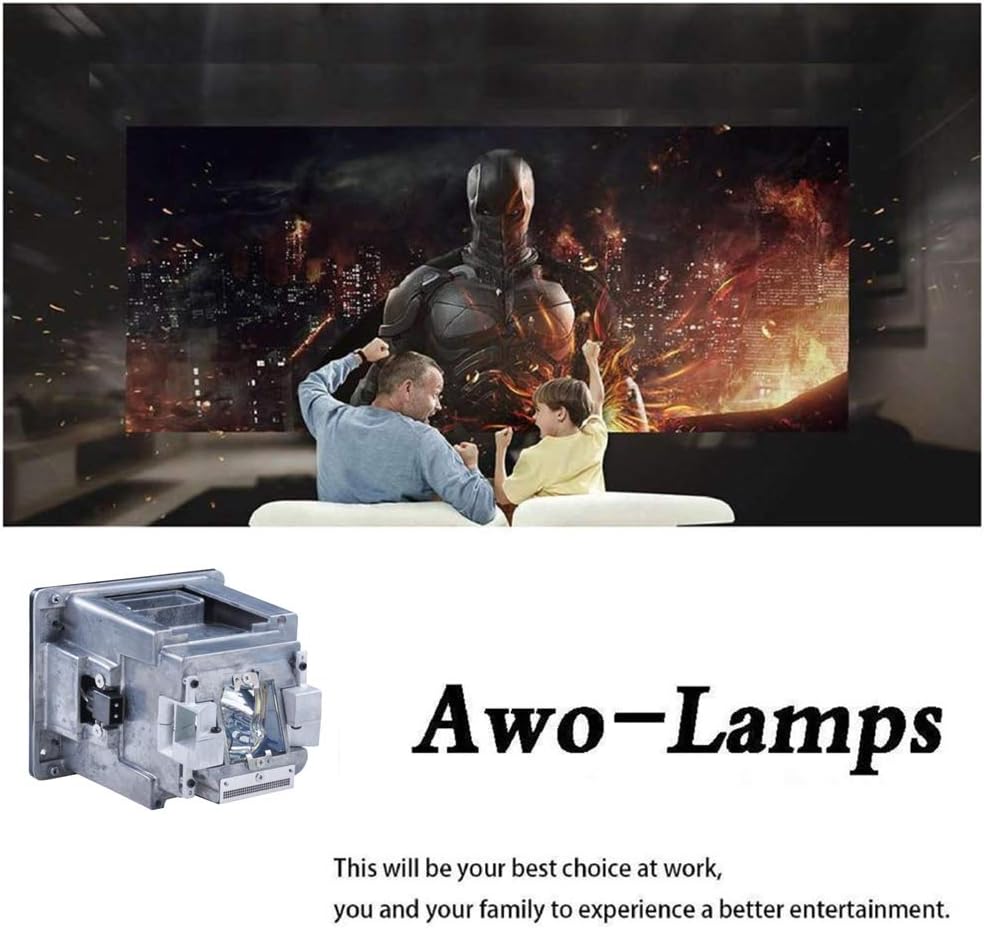 AWO 003-004808-01 / R9832774 Premium Replacement Lamp Bulb with Housing for Christie DHD600-G,DWU600-G,DWX600-G for Barco PGWU-61B,PHWU-61B,PGWX-61B,PGXG-61B Projectors