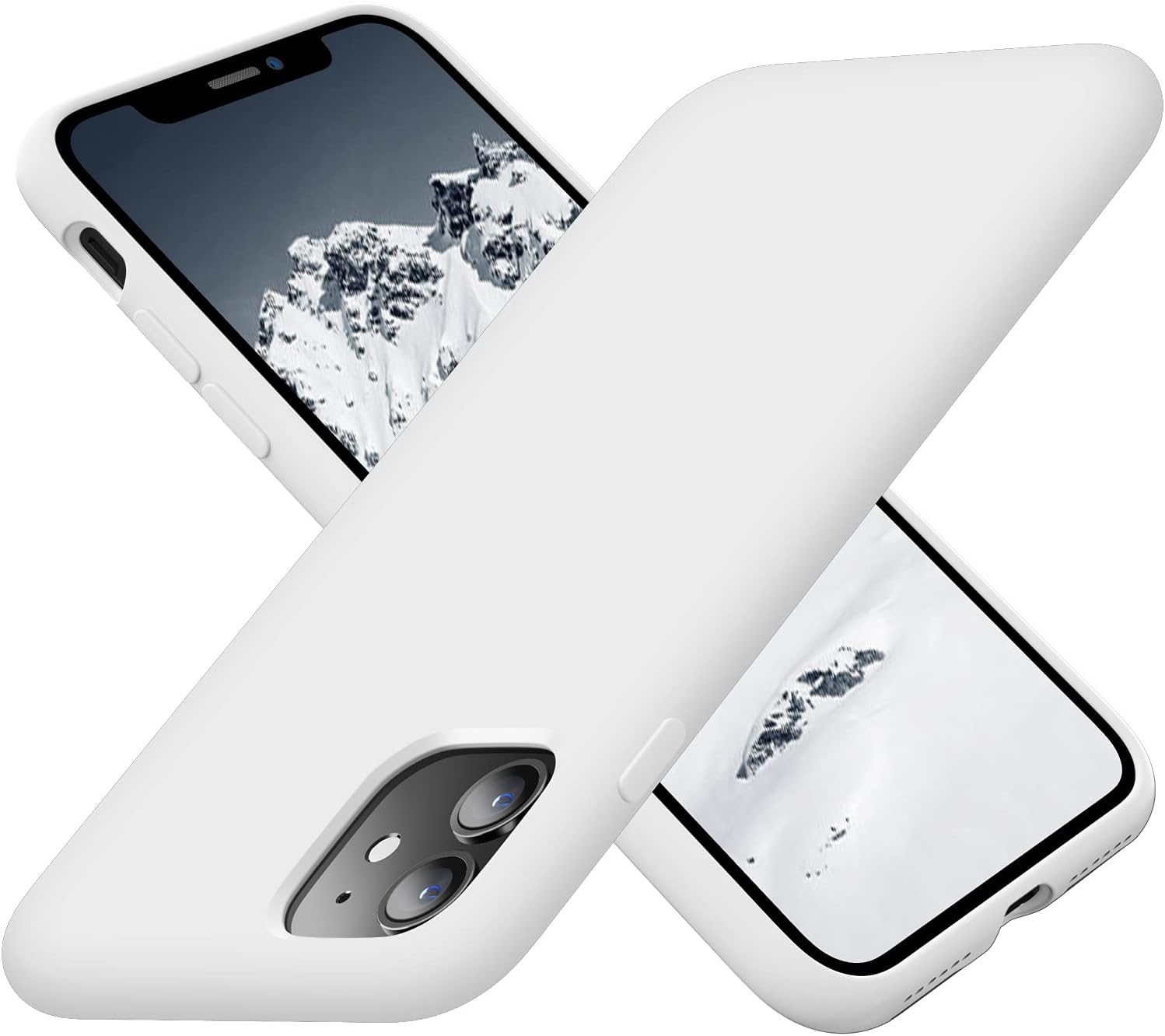 Cordking iPhone 11 Case, Silicone Ultra Slim Shockproof