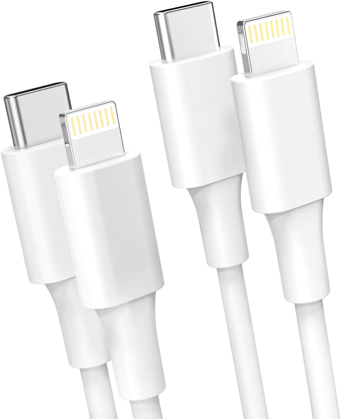 iPhone USB C to Lightning Cable, Eashion MFI Certified [2 Pack 3ft+5ft] Fast Charging Cord Support for Power Delivery Compatible with iPhone 12/11/11 Pro/X/XS/XR/XS Max/8/8 Plus/SE