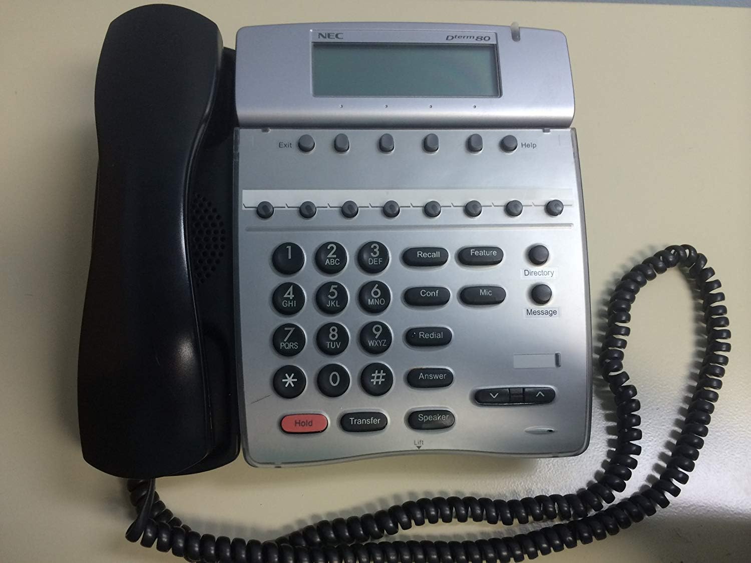 NEC DTH-8D-2 Phone DTH-8D-2(BK) 780571