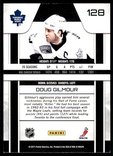 Miniatura 2 de 2010-11 Zenith - [Base] #128 Doug Gilmour