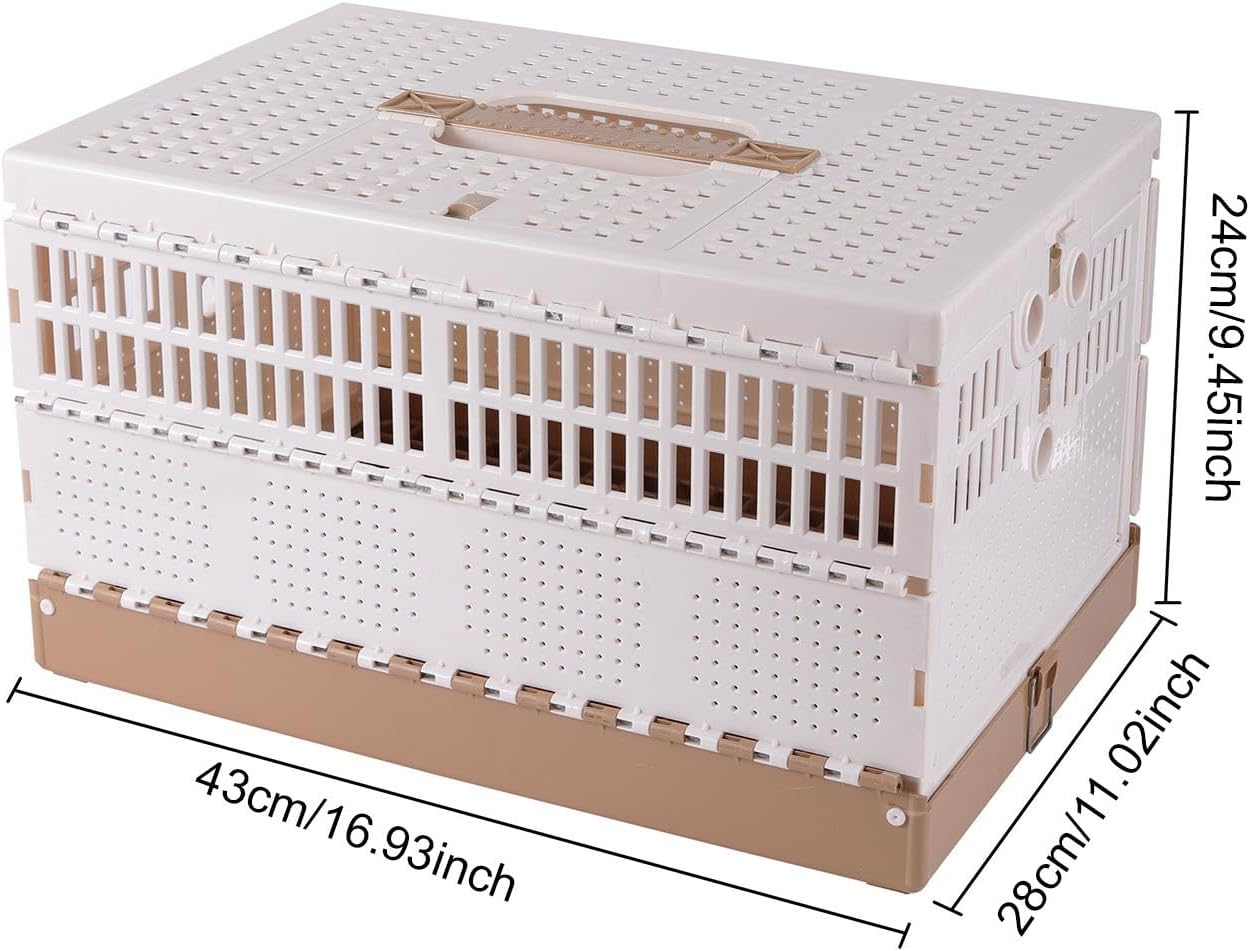 Pigeon Cage Bird Travel Carrier Cage with Handle Pigeon Nest Box Carrier Box for Competition Resting Training Parrots Chicks