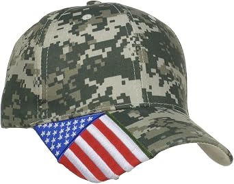 Pit Bull US Flag Embroidery Digital Camo Baseball Hat 220404D30