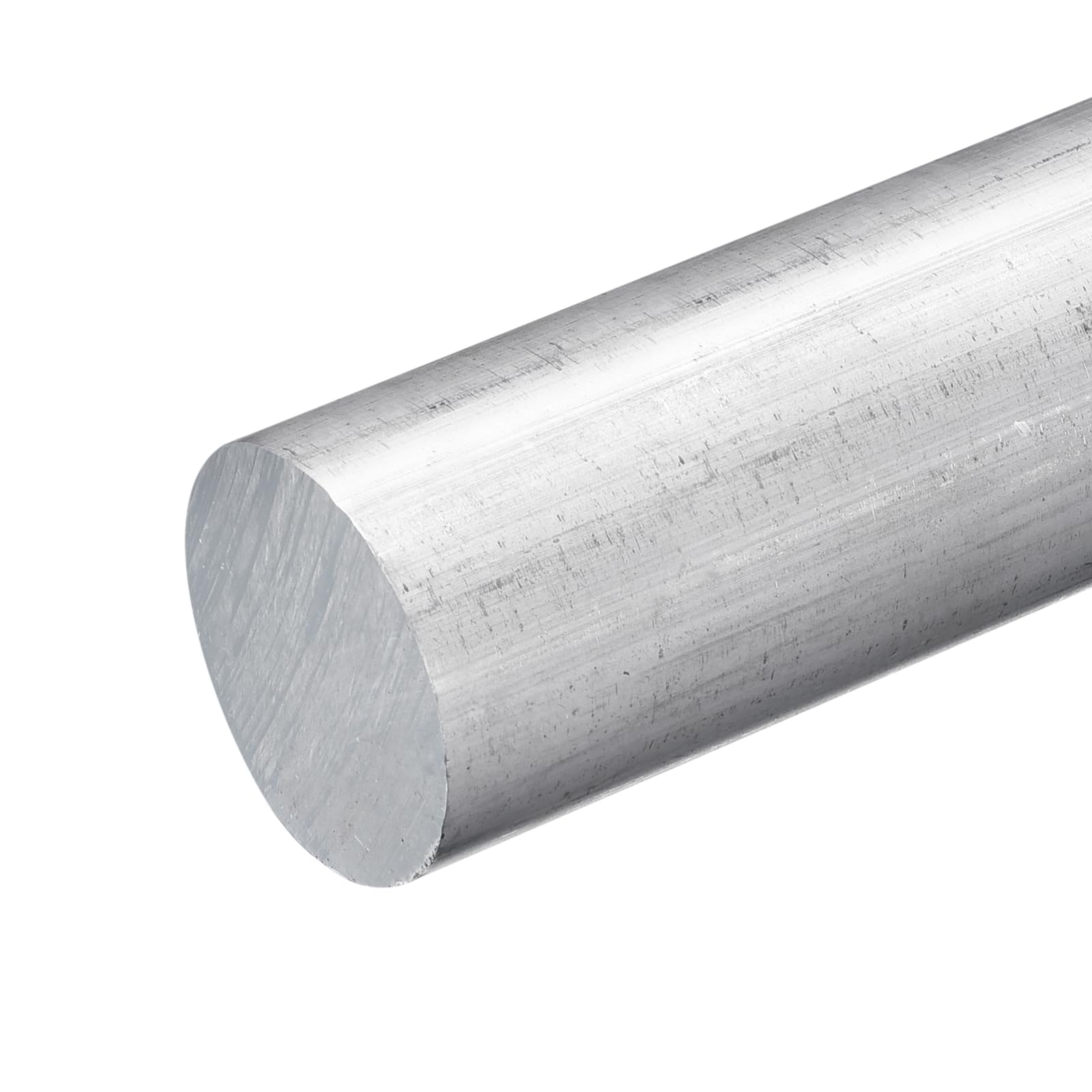 QUARKZMAN 1Pcs Barre Ronde En Aluminium De 1 3/4"(45mm) De Diamètre, 6"(153mm) De Longueur, Barre Pleine En Aluminium 7075 Pour Tournage, Pour Industrie Construction Bricolage Artisanat