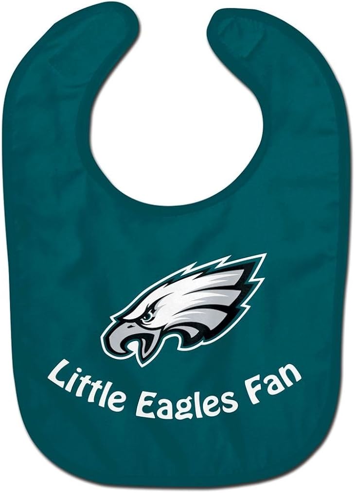 WinCraft NFL Philadelphia Eagles WCRA2049114 All Pro Baby Bib : Sports & Outdoors