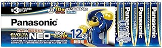 （まとめ買い） パナソニック エボルタNEO単3形 アルカリ乾電池 12本 パック LR6NJ/12SW 【×3】