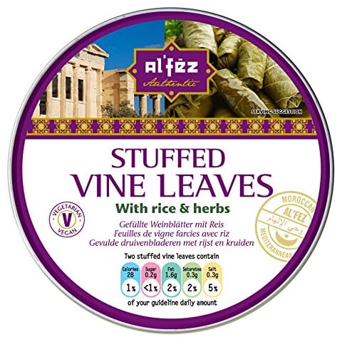 Al'Fez Stuffed Vine Leaves with Rice and Herbs 280 g (Pack of 3) Cover