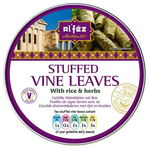 Al'Fez Stuffed Vine Leaves with Rice and Herbs 280 g (Pack of 3) Cover