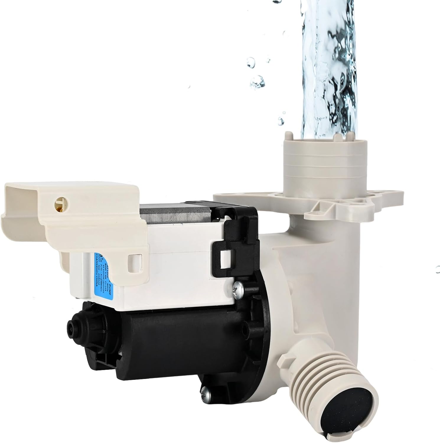 5304524452 Washer Dryer Drain Pump Assembly Compatible with Frigidaire Washer Pump,5304515673 5304500535 Washer Replacement Part AP6989734 PS16218540 A03077604 BPX401-13J 220425 4959972 PD00063454