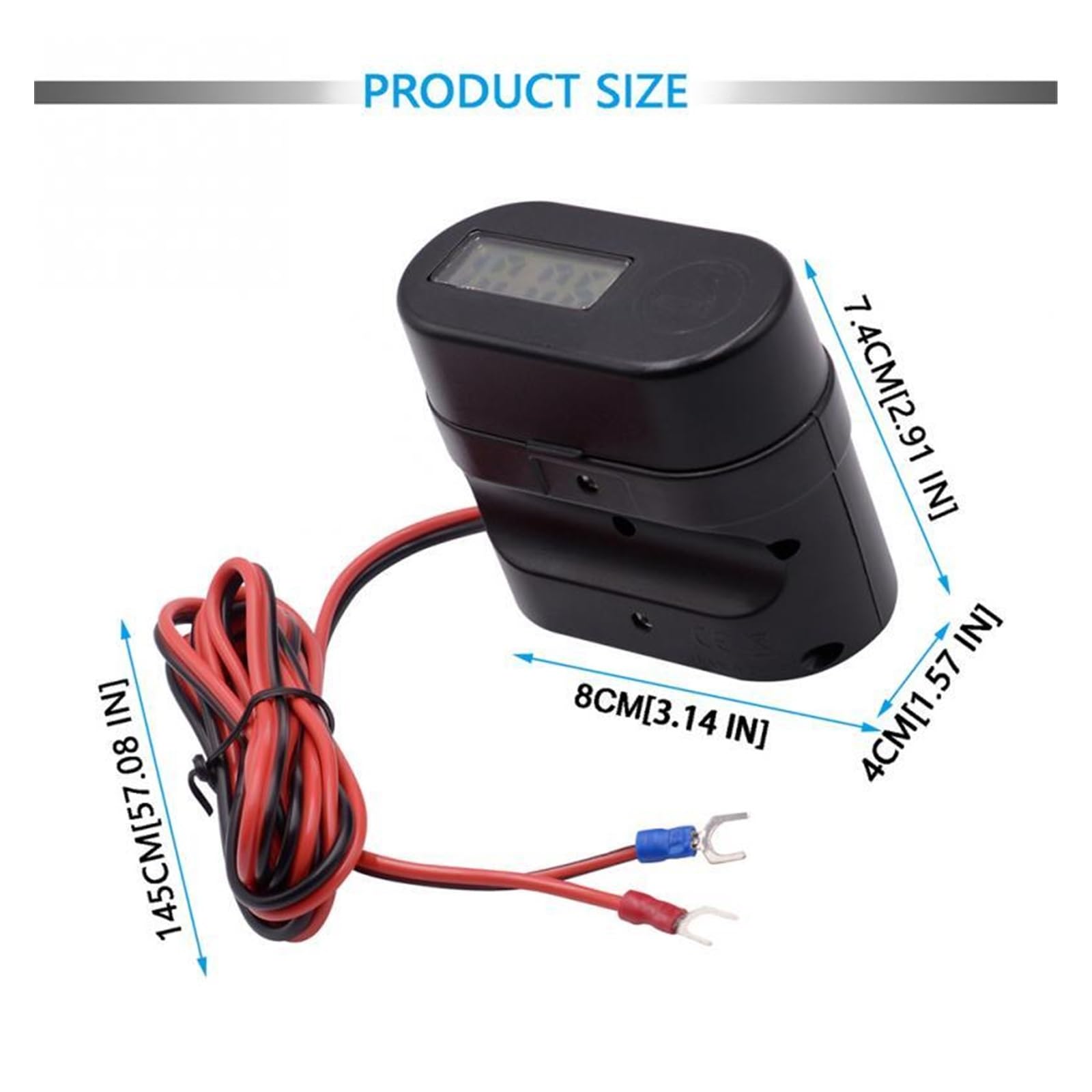 MORREZ Kit Presa Moto Forniture Impermeabile Accendisigari Caricatore USB