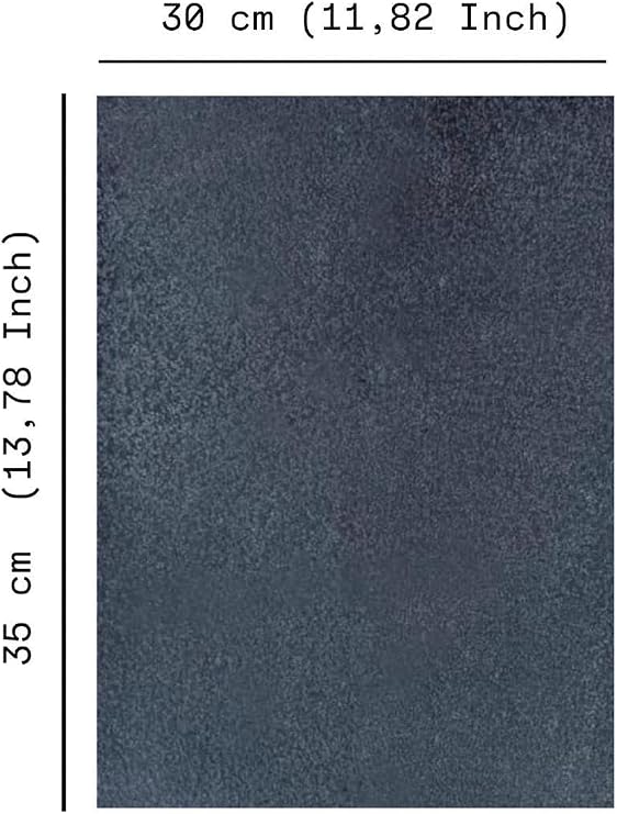 Basalt Pizza, Oven Stone, Bread, Barbecue Stone 30×35 cm – Natural Basalt Baking Stone