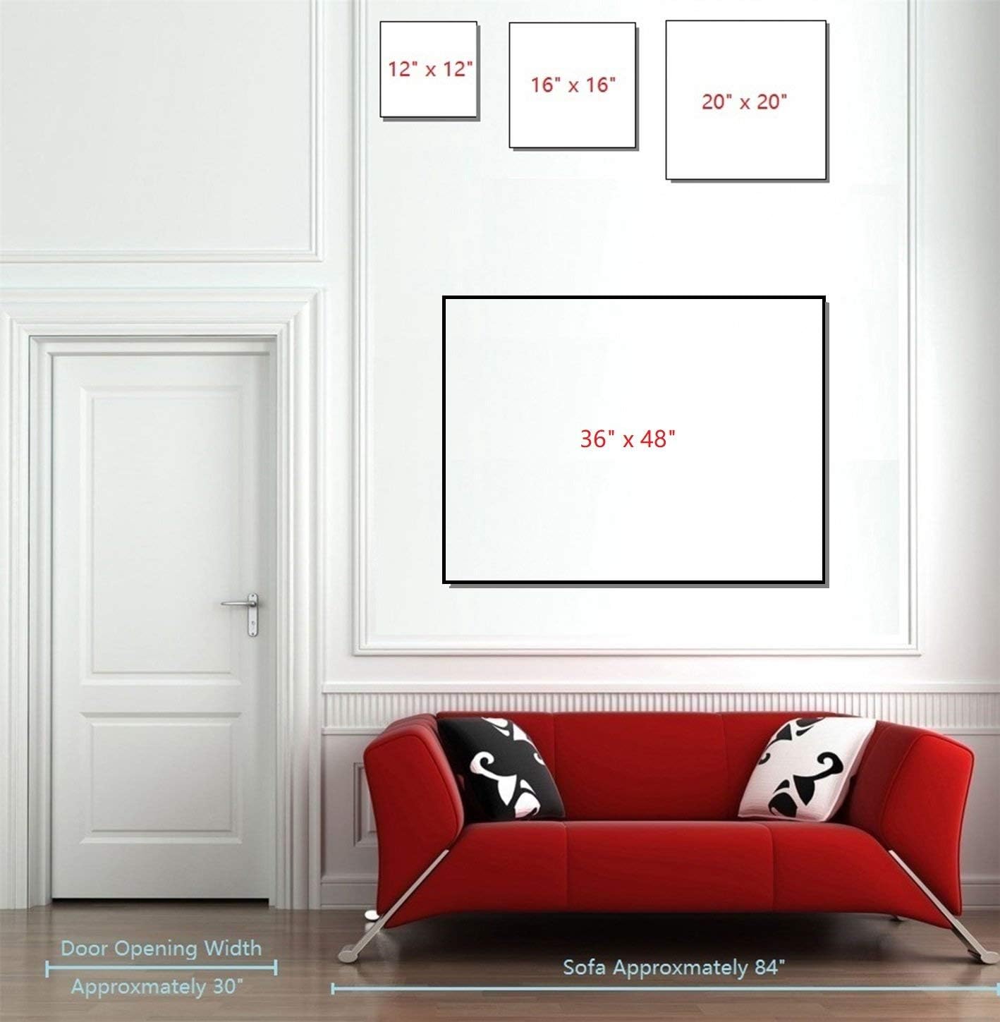 Niwo ART - Railroad in Woods, Printed Window, Peel and Stick Removable Wall Decals Stickers/Wall Mural (48"x36")