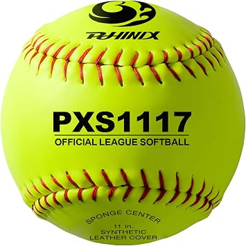 PHINIX Soft Training Softball Official Size and Weight for Recreational Play 11" & 12" Options