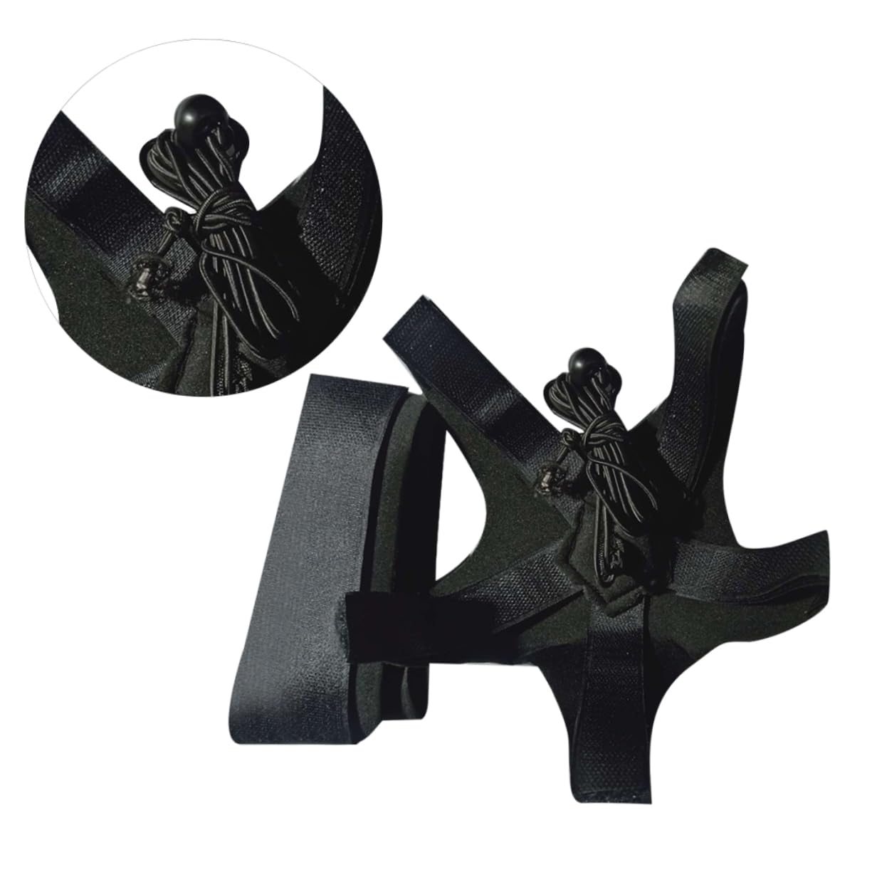 BESPORTBLE 3 Pcs Adjustable Soccer Trainer Bag Football Juggling Kick Training Equipment