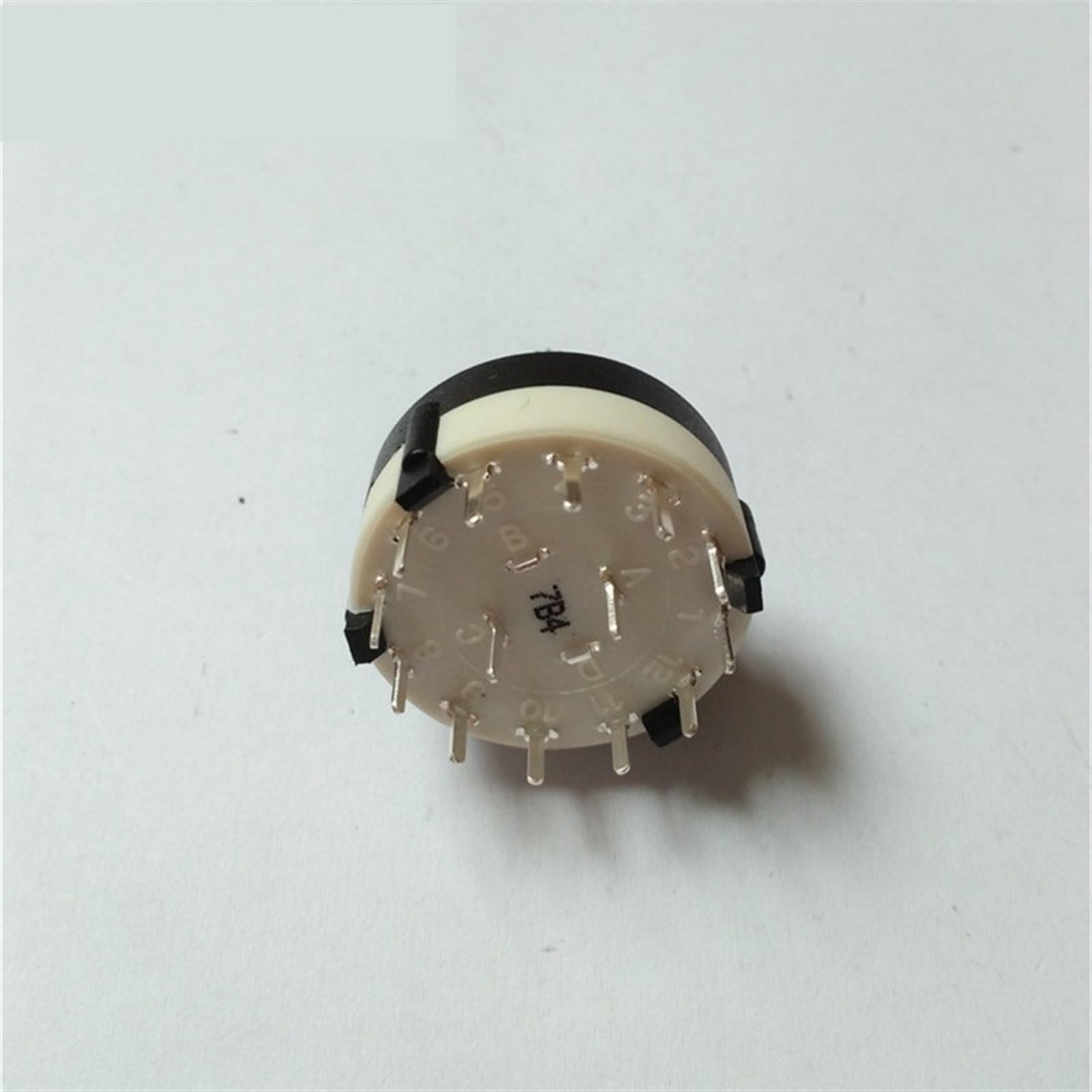 2 Stück 6 mm Durchmesser Rändelwelle 2 Pole 6 Positionen Drehschalter 350 mA 125 V AC 1 Stück