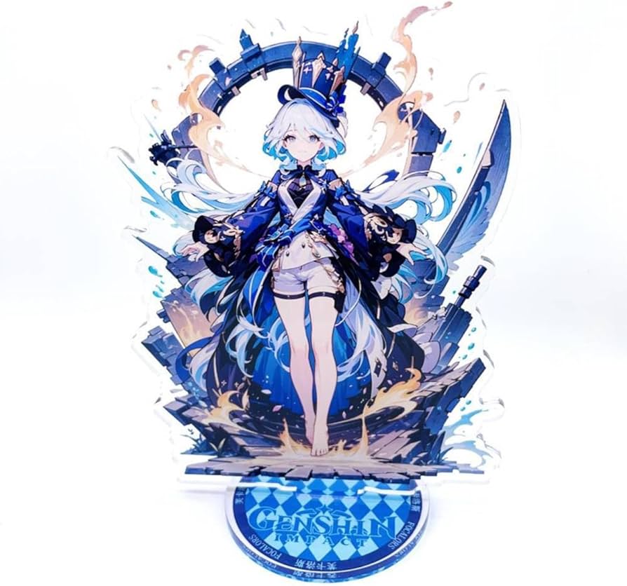 Amazon.co.jp: 原神 フリーナ フォカロルス アクリルスタンド 16cm