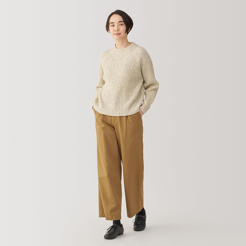 Amazon | 無印良品 婦人 アンデスウールモックネックセーター