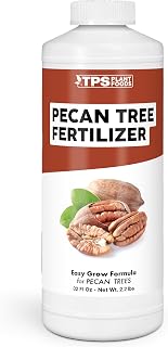Pecan Tree Fertilizer for Pecan Trees, Supports Strong Growth and Hearty Nuts in All Varieties of Nut Trees, Liquid Fertilizer by TPS Plant Foods, 32 oz (1 Quart)