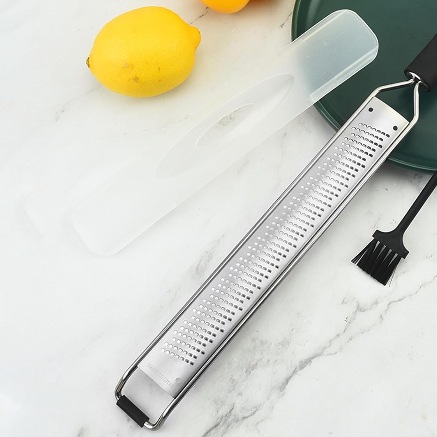 Stainless Steel Cheese Chocolate Zester for Baking and Cooking with Ergonomic Handle and Sharping Blading Kitchen Tool Rustless Grater