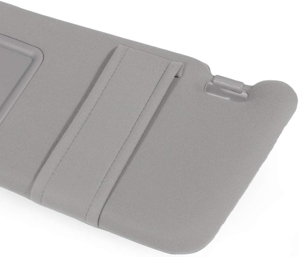 SCITOO Left and Right Sides Gray Sun Visor fit for 2006-2011 for Toyota for Camry 74320-06800-B0,04002-30706-B0,74310-06770-B0,04002-30306-B0