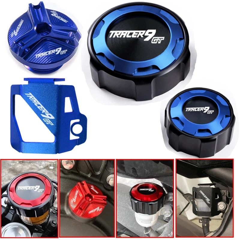 Bouchon réservoir frein Tracer 9 GT 2022 cylindre liquide remplissage arrière - 2