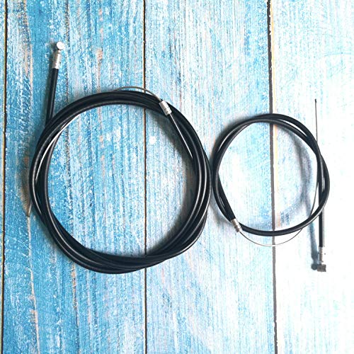 Lucas Shops 1 Pair Front And Rear Brake Cable,Black Bicycle Brake Wire #TOP7