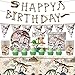 Dinosaurio Party Supplies Miotlsy 68 Piezas Dinosaurio Decoración Happy Birthday Party Vajilla Decoraciones de Vajilla con Pancartas, Platos, Servilletas, Manteles para Niños 10 Invitados