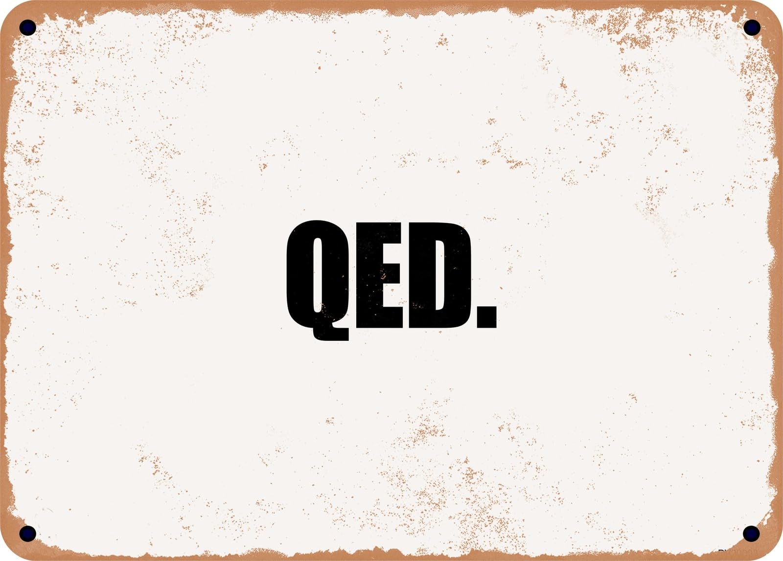 Miaomansenstore Metal Sign - Qed Home Decor