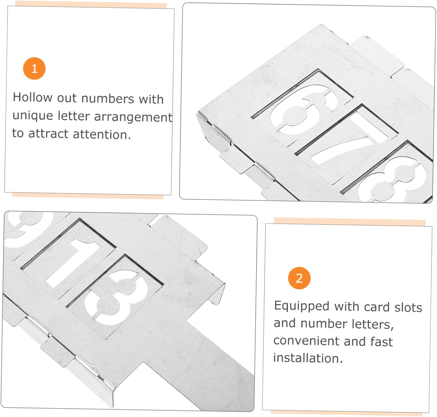 Hollow Out Number Stencil Set Reusable Iron Templates for Spray Painting Large Digital Painting Mold for Crafts Suitable for DIY Projects 10-Piece Set