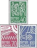 Ausgabeanlass: 1970 Bergen Prophila Collection Norwegen 608-610 (kompl.Ausg.) 1970 Bergen (Briefmarken für Sammler)