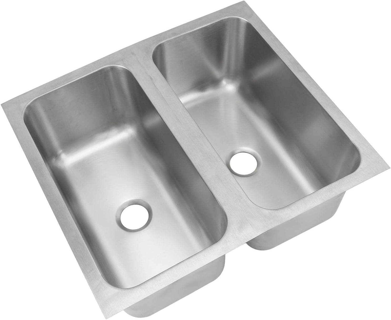Eujgoov RV Double Bowl Stainless Steel Sink 304 in Installation Efficient Drainage Design for Caravan Boat Motorhome Truck Kitchen