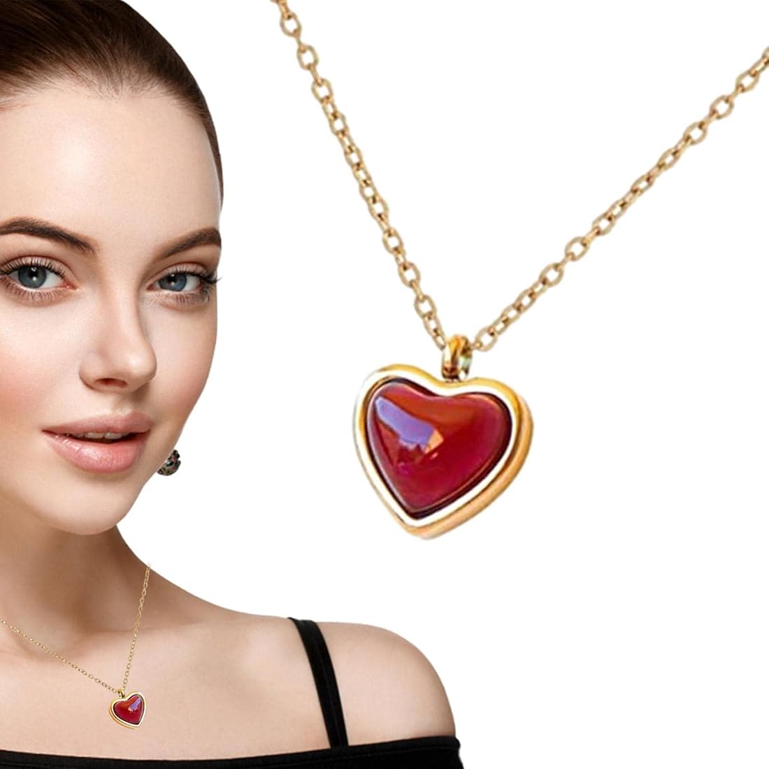 超安い】 カーネリアン ハート シルバーネックレス シルバー925 天然石