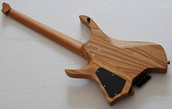 Amazon.co.jp: 2024 NKGuitar Fanned frets 6弦 ヘッドレス