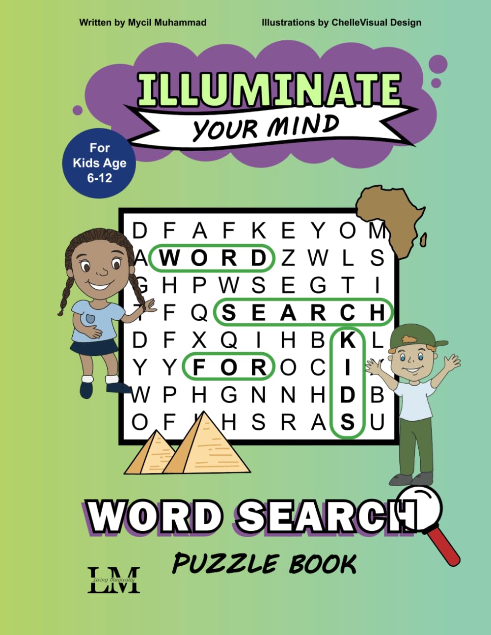"Illuminate Your Mind" Word Search Puzzle Book